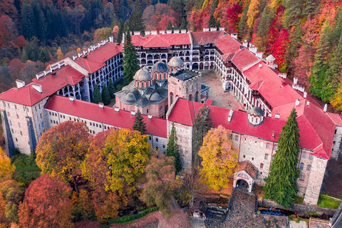 From Sofia: Rila Monastery and Villa Montevino Half-Day Trip City Center Drop off