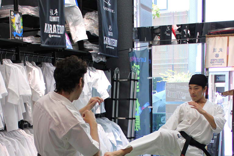 Tokyo: Karate Experience with Former All-Japan Champion PRIVATE Karate Session with Karate Gi(uniform)