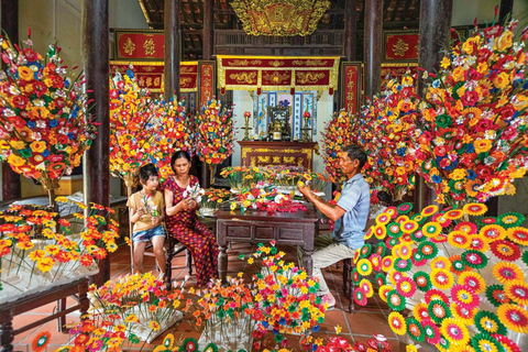 Campiña de Hue y Artesanía Tradicional: Aventura en moto