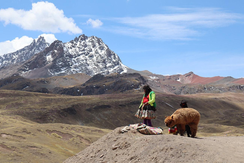 Cusco: Rainbow Mountain Day Trip and Red Valley with Meals From Cusco One Day Trip to Rainbow Mountain with Meals
