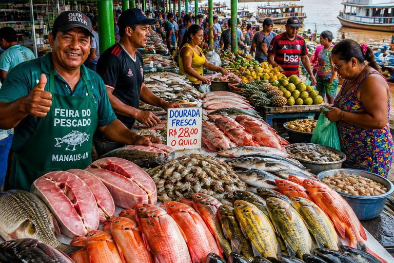 Manaus: City Tour with Meeting of the Waters
