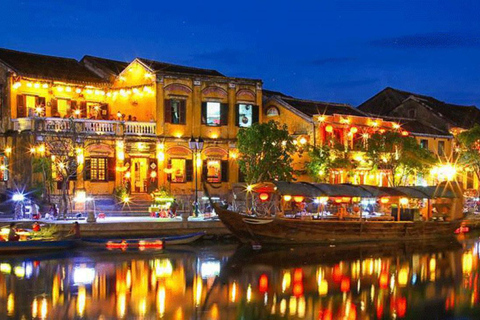 Tour privato alle montagne di marmo e alla città di Hoi An di notte.Prelievo e rientro da Da Nang