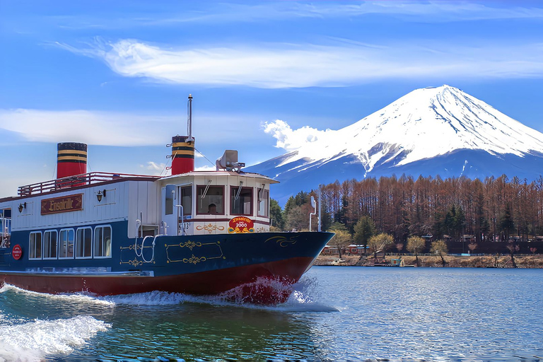 Mount Fuji Day Tour: Instagrammable Spots + Scenic Train From Tokyo (Including ropeway and cruise)