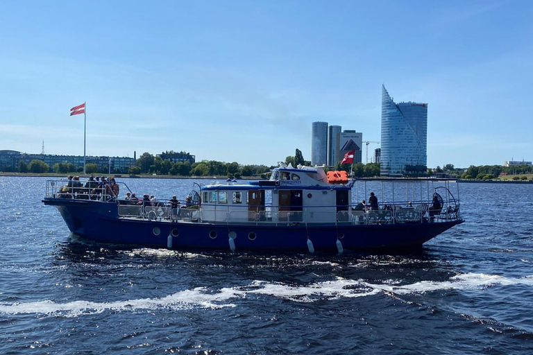 From Jurmala to Riga boat trip