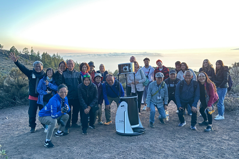 Astronomical experience on Mount Teide with sunset, stargazing, and dinner