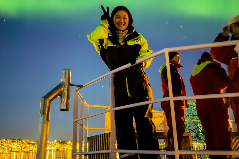 Tromsø: Nocturnal cod fishing with meal.