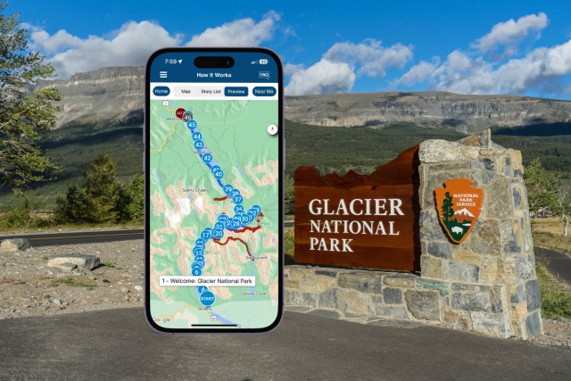 Visit Glacier National Park Self-Guided Driving Tour in St. Mary, Montana