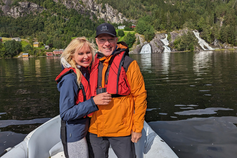 Bergen: Bergen Fjord by Zodiac or Pontoon Boat