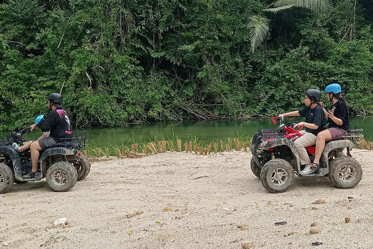 Khao Lak: ATV and Bamboo Rafting with Hotel Transfers