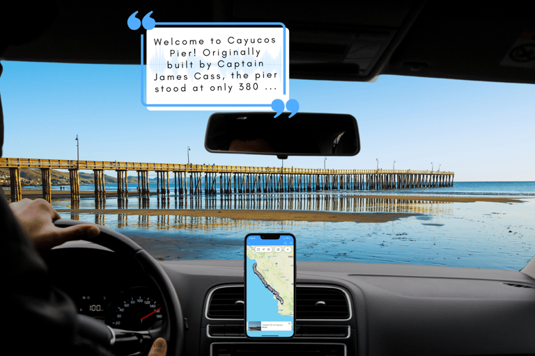 Santa Maria - Monterey: App per il tour a guida autonoma della costa del PacificoSanta Maria - Monterey: app per il tour a guida autonoma della costa del Pacifico