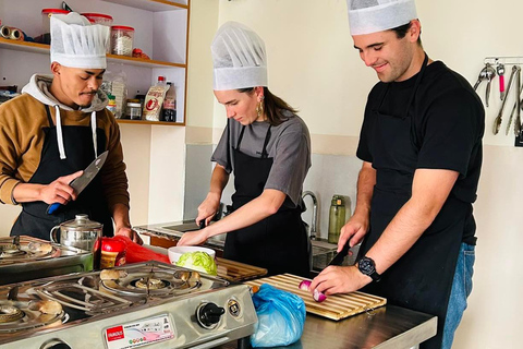 Clase de Cocina y Elaboración de Momo en Katmandú