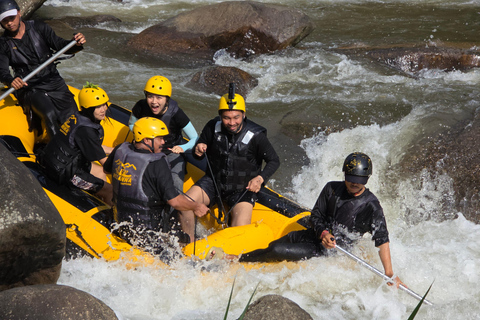Phuket/Phang Nga: 7 Kilometer Rafting Thrill + Zipline & ATV 7 km Rafting + Zipline + One Professional Photo