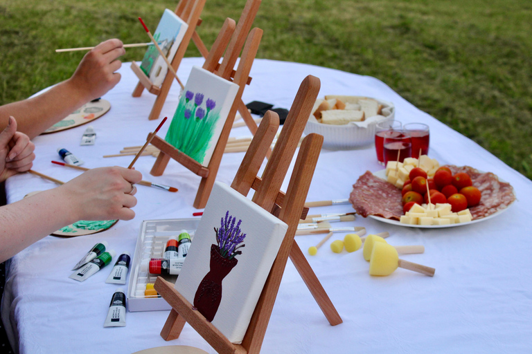 From Ljubljana: Wine Tasting Paired with Art Creation