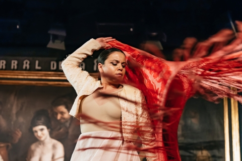 Madrid: Flamencoshow in Corral de la MoreriaFlamencoshow met 1 drankje