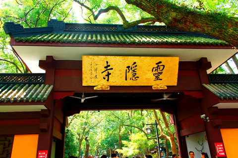 Hangzhou: Fei Lai Peak (Lingyin Temple) E-Ticket Fei Lai Peak Afternoon E-Ticket (Entry Time:14:00PM-17:30PM)