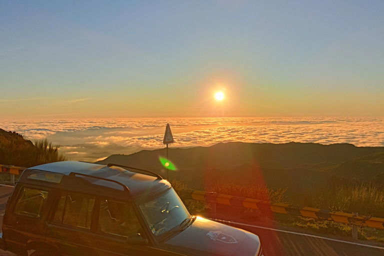 De 0 a 1818 metros até o nascer do sol no Pico do Arieiro