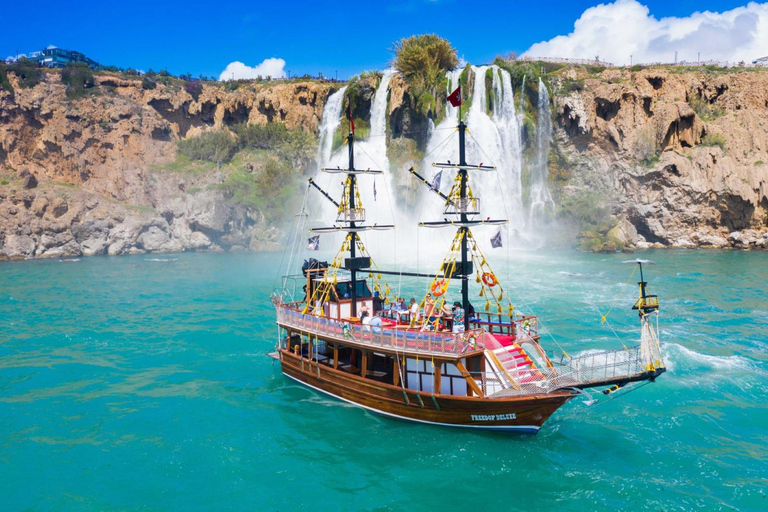 Antalya, Belek: Lara Relax Boat Cruise & Swim Stops & Lunch
