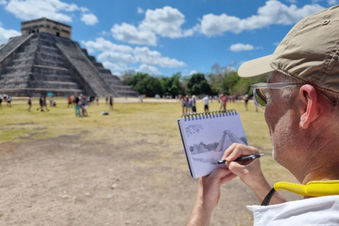 Riviera Maya : Excursion à Coba et Chichen Itza avec Cenote et Déjeuner