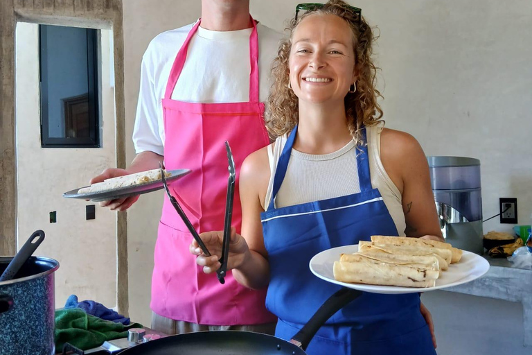 Puerto Escondido: Mexican Cooking Class, enjoy mexican food