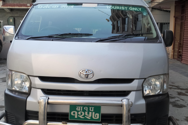 From Kathmandu: Private toyota hiace transfer to Pokhara