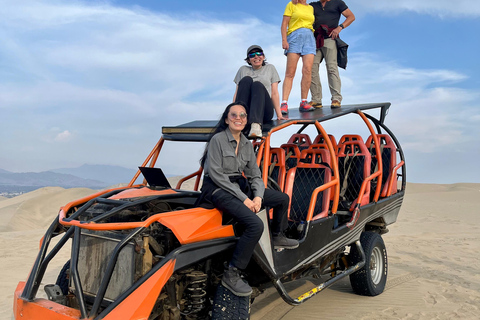 From Huacachina: Buggy in the Huacachina Dunes