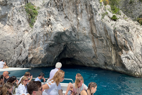 Blue Tour Capri (island tour by boat) departing from Naples