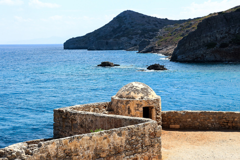 Creta: viagem de um dia para Agios Nikolaos e Ilha SpinalongaRecolha de Heraklion ou Ammoudara