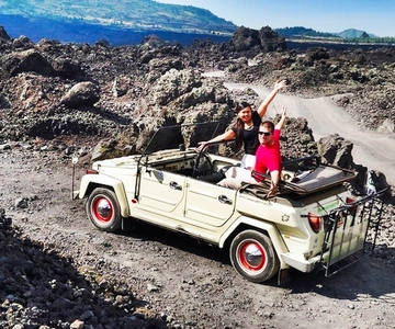Mount Batur: Private Volkswagen Jeep Volcano Safari