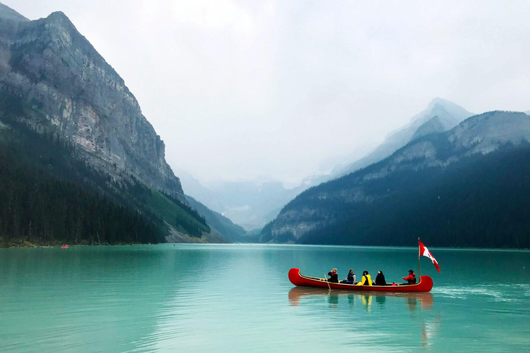 Banff: 2 días Lago Louise, Cañón Johnston y Campo de Hielo Columbia