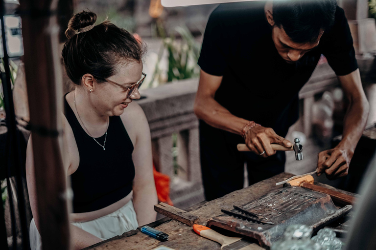 Ubud: 2-Hour Make Your Own Silver Jewellery Class