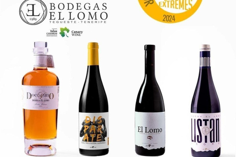 Valley of Tegueste: Wine Tour with Tasting at El Lomo Winery Tour and Tasting with 2 Wines in Spanish
