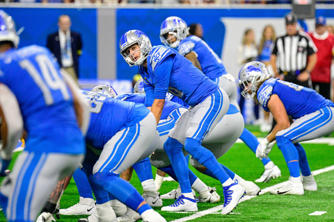 Detroit: Detroit Lions Football Game at Ford Field Sideline Seating