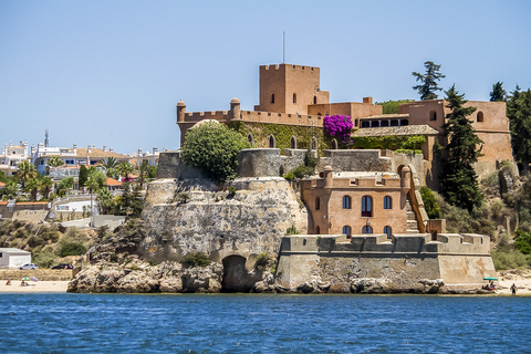 Portimão: Benagil Caves Speed Boat Tour with Sunset Option Private Tour in French