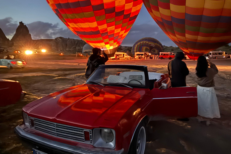 Kapadocja: sesja zdjęciowa z klasycznym samochodem
