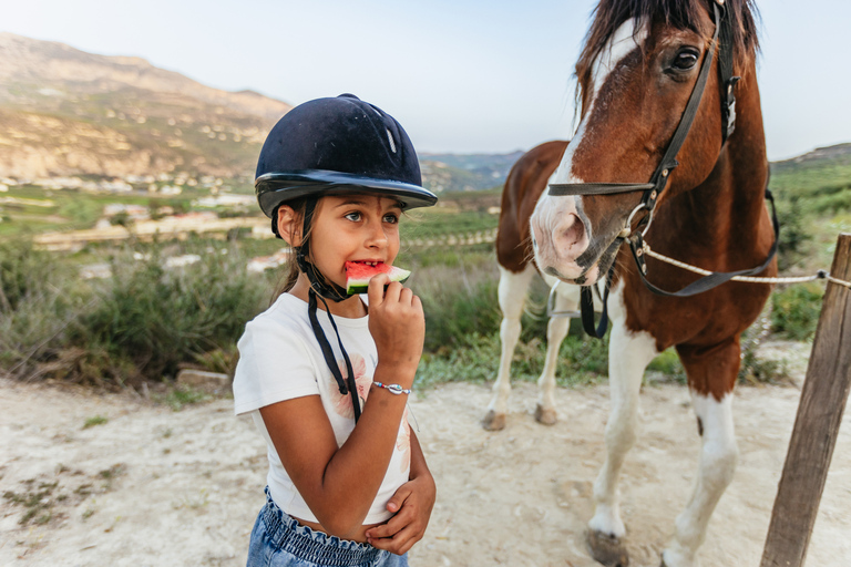 Héraklion : Randonnée à cheval dans les montagnes crétoises