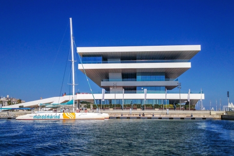 Valencia: Sailing Catamaran Cruise with Swim Stop Valencia: Catamaran Cruise with Swim Stop