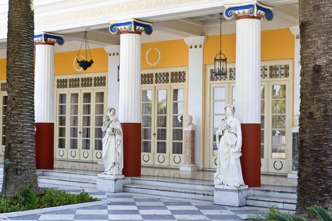 Corfu Highlights Tour: Achilleion & Paleokastritsa