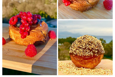 Make rolls on a rooftop in Cannes