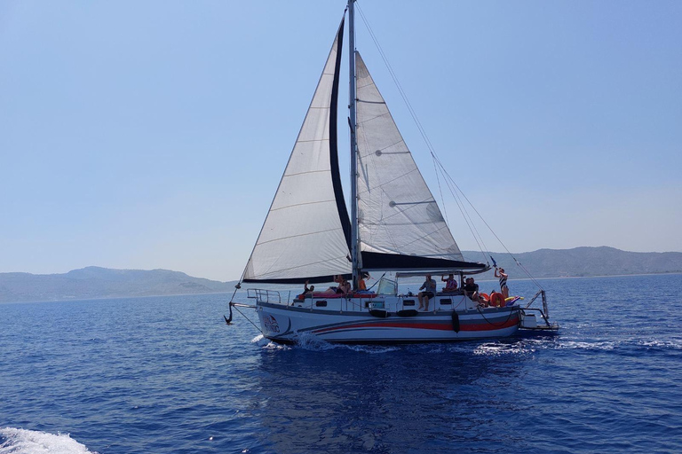 Half day sailing cruise around Lindos