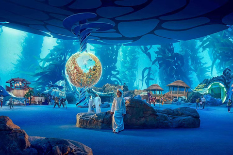 Abu Dhabi: SeaWorld Entry Ticket with Private SUV Transfer Abu Dhabi: SeaWorld Entry Ticket with KIA Carnival Transfer