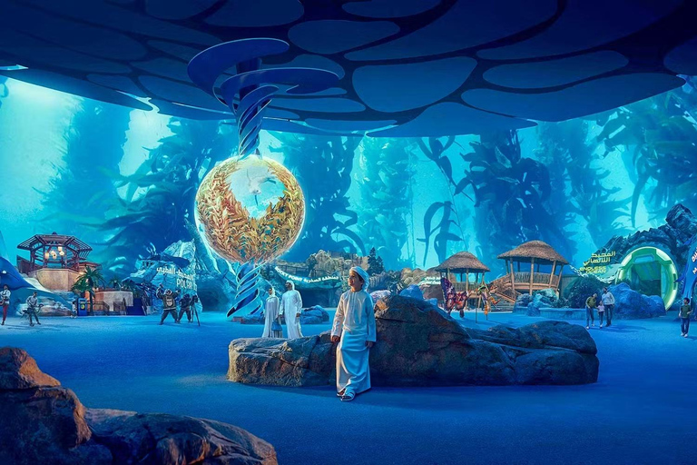 Abu Dhabi: SeaWorld Entry Ticket with Private SUV Transfer Abu Dhabi: SeaWorld Entry Ticket with KIA Carnival Transfer
