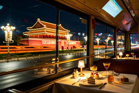 Tian'anmen Square Bus Tour (Cocktail Option)