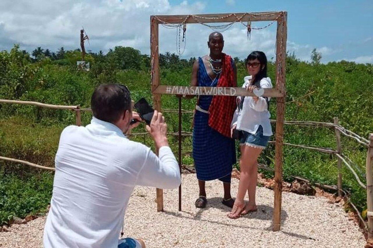 ZANZIBAR: Mnemba Island Dolphins & Maasai Village Experience