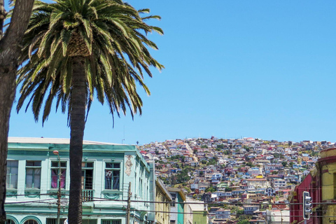 Chili : excursion d&#039;une journée à Viña del Mar et Valparaíso au départ de SantiagoVisite privée en chinois