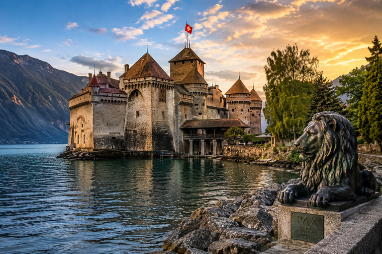 Zurich: Tour ,Swiss Castle Secrets: Gruyères, Chillon end…