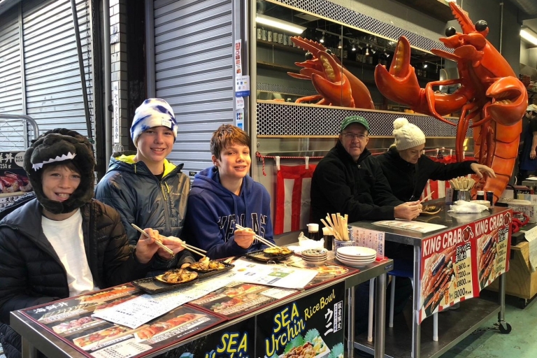 Tsukiji Fischmarkt Food Tour Beste lokale Erfahrung in Tokio
