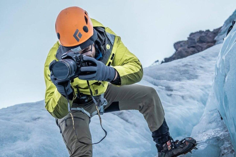 Jökulsárlón: Glacier Hike, Ice Cave, and Photoshoot Package Iceland: Winter Glacier Hike + Ice Cave