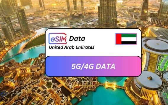 Von Dubai aus: Vereinigte Arabische Emirate Datentarif für Reisende