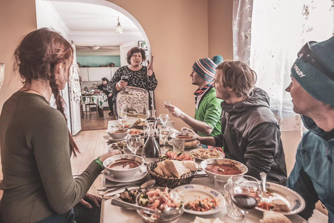 Stephantsminda: Georgian Food Workshop at local family