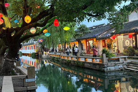 Shanghai: Suzhou Zhouzhuang Day Trip by Bullet Train Update to Business Class of Bullet Train and Luxury Transfer